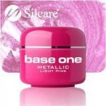 metallic 4 = s43 Light Pink base one żel kolorowy gel kolor SILCARE 5 g